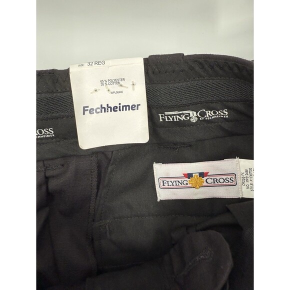 NEW TAGS Black EMS Flying Cross Pants Men's 32 Regular Ripstop Uniform Unhemmed - Picture 12 of 16